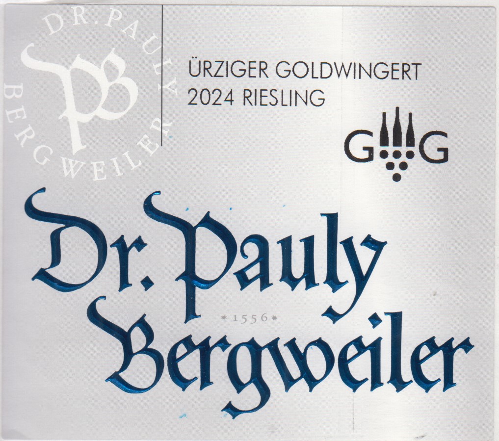 Ürziger Goldwingert Großes Gewächs Riesling