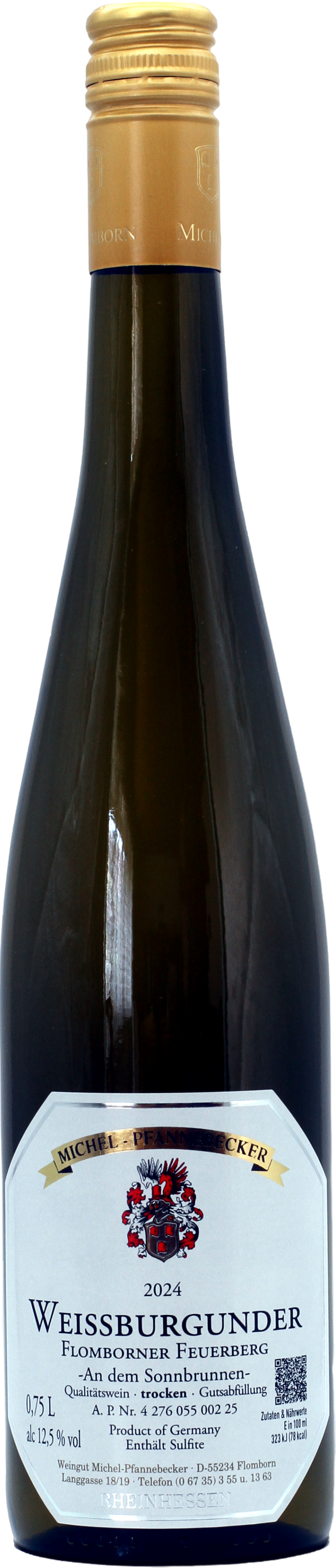 Flomborner Feuerberg An dem Sonnbrunnen Weißburgunder