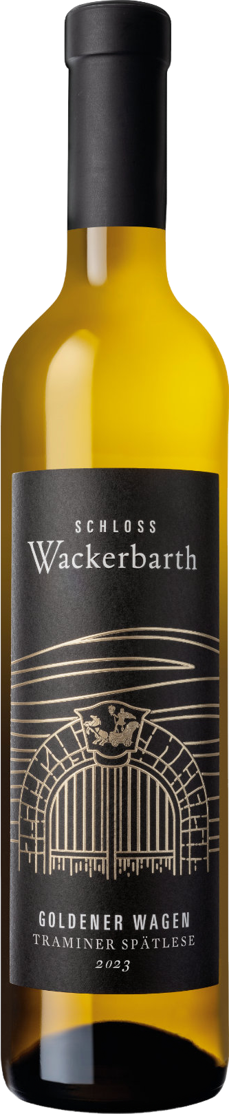 Radebeuler Goldener Wagen Traminer Spätlese halbtrocken