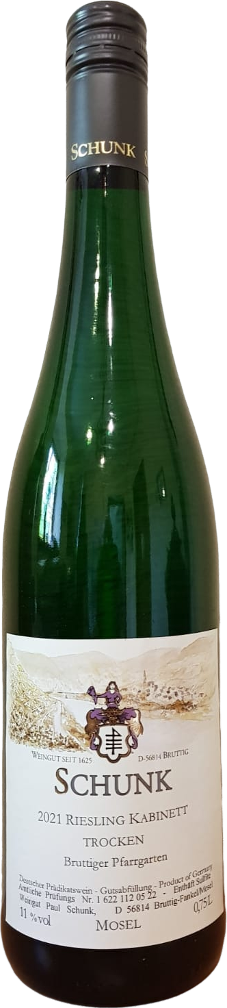 Bruttiger Pfarrgarten Riesling Kabinett trocken