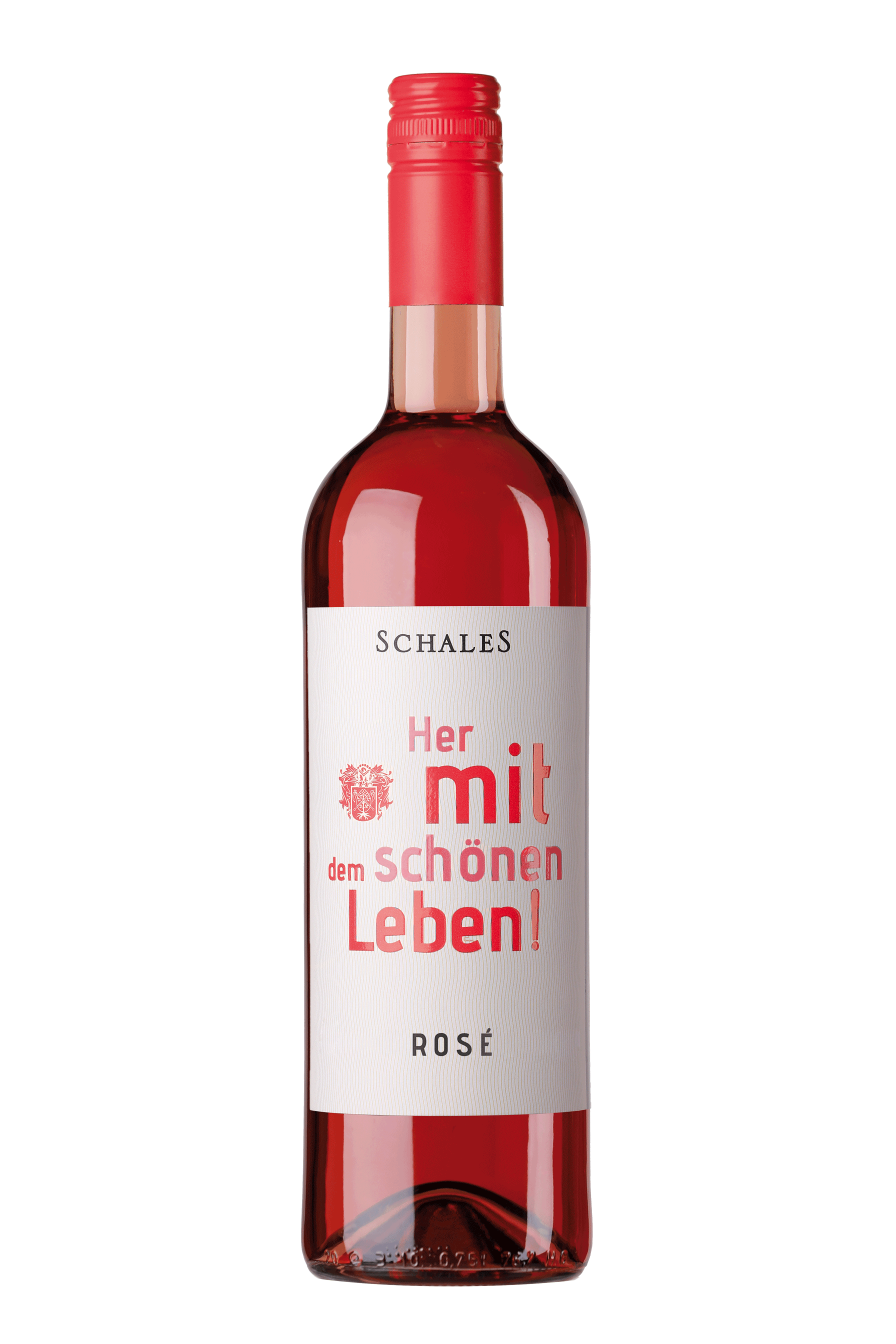 Her mit dem schönen Leben! Rosé-Cuvée halbtrocken