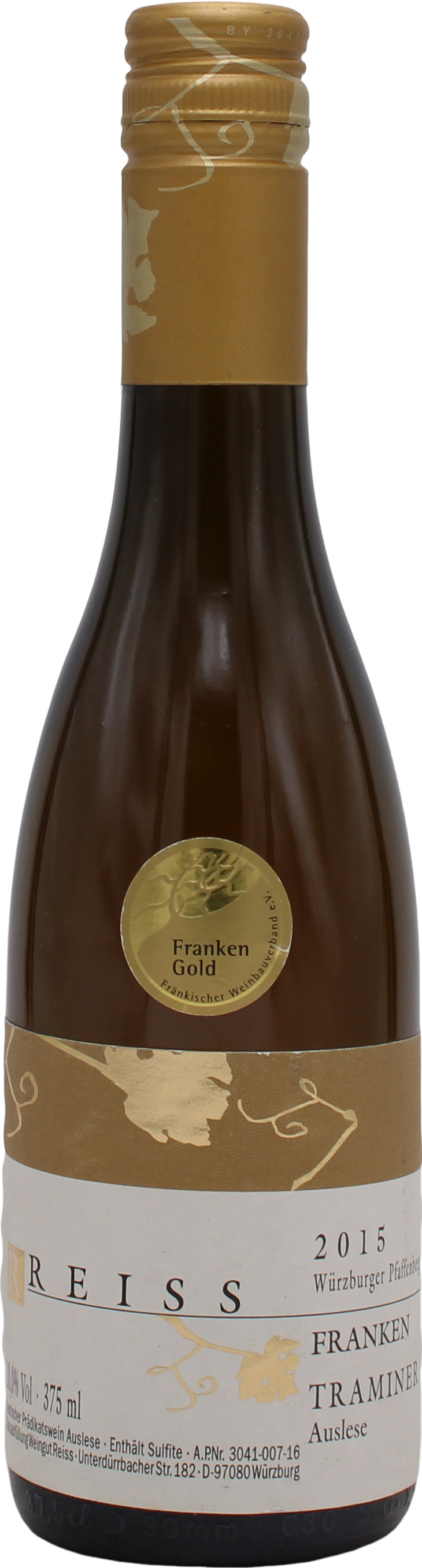 Würzburger Pfaffenberg Traminer Auslese
