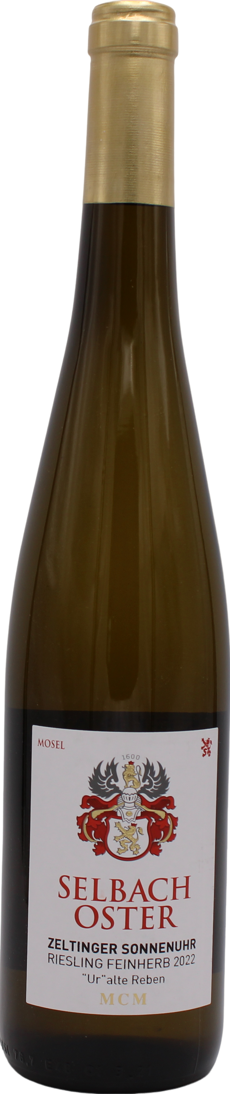 Zeltinger Sonnenuhr Uralte Reben Riesling Spätlese feinherb