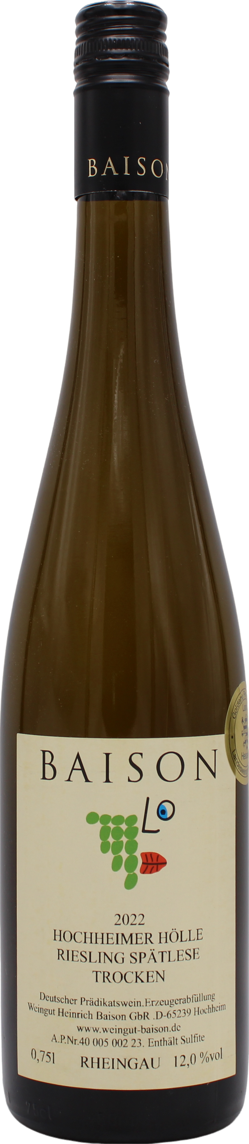 Hochheimer Hölle Riesling Spätlese trocken