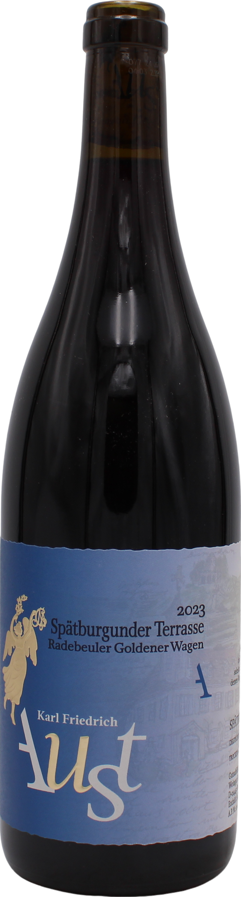 Radebeuler Goldener Wagen Terrasse Spätburgunder