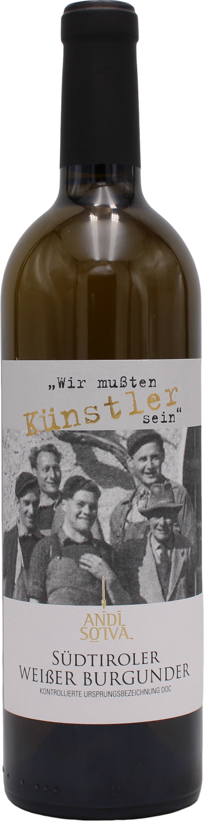 Wir mussten Künstler sein Weißburgunder