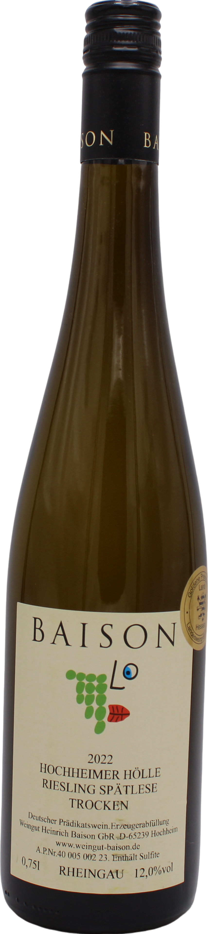 Hochheimer Hölle Riesling Spätlese trocken